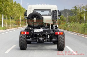 Dongfeng four-wheel-drive off-road truck chassis–4*4 off-road truck chassis for export– Dongfeng off-road truck production and modification manufacturers