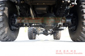 6*6 Dongfeng off-road truck chassis for export – export type six wheel drive tip off-road chassis conversion – Dongfeng Six-wheel-drive Off-road Truck Manufacturer