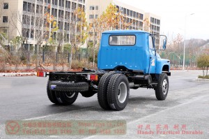 Dongfeng 4WD off-road special chassis–4*4 Dongfeng 170 HP off-road chassis modification–Dongfeng off-road truck chassis export manufacturers