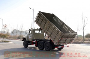 170 hp 6*6 warehouse truck–6WD 2.5 tons off-road truck–Off-road cargo truck for export