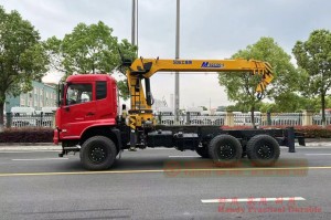 Dongfeng Six Drive Off-road Truck with Crane