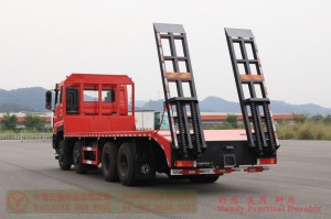 Dongfeng special-purpose flatbed truck–Dongfeng 8*4 flatbed truck–Dongfeng 11m flatbed truck for export