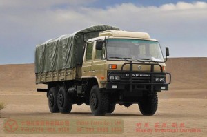 EQ2102 Dongfeng six-wheel-drive double-row truck-3.5-ton flathead diesel off-road vehicle–Dongfeng 6*6 troop-carrying vehicle for civilian exports
