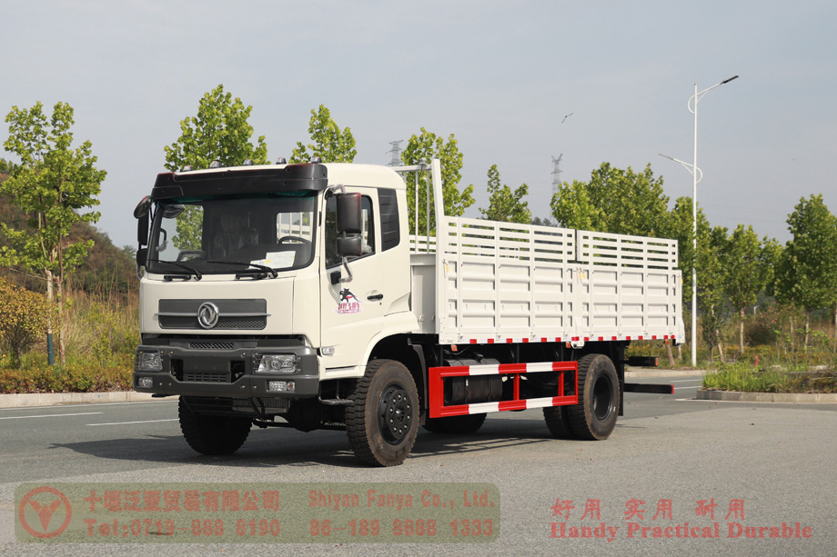 Dongfeng 4WD truck – Cummins 210 HP Convertible Truck – 4WD Off-road Truck Export Manufacturer