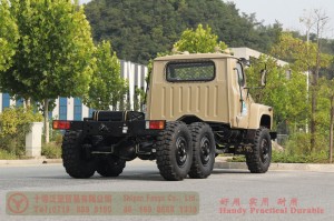 Dongfeng longhead diesel truck chassis –EQ240 four-ton civilian off-road truck chassis–EQ2082 pointed Y25 off-road troop-carrying vehicle chassis