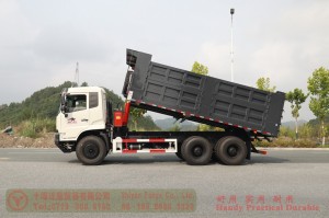 Dongfeng 340 HP Dump Truck–Dongfeng 6WD Rear Eight Tire Dump Truck–Dongfeng Off-road Truck Producing and Exporting Manufacturers