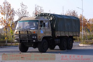 EQ2102 Dongfeng six-wheel-drive double-row truck-3.5-ton flathead diesel off-road vehicle–Dongfeng 6*6 troop-carrying vehicle for civilian exports
