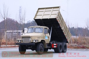 EQ2082 Six-Wheel Drive Dump Truck — Dongfeng Six-Wheel Drive Cargo Truck — Cargo Truck Export Manufacturer