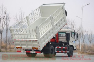 Dongfeng 210 HP Box-Type Transport Truck—4×2 Cargo Truck—Dump Truck Manufacturer and Exporter