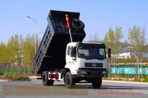 Dongfeng 210 HP Off-road Truck–Dongfeng Flathead 4*2 Dump Truck–Off-road Truck Export Manufacturer