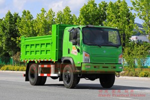 Dongfeng 4*4 flathead off-road truck–170hp diesel off-road Dump truck–Custom Truck Export Manufacturer