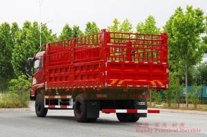 Dongfeng 4×2 Cage-Type Dump Truck–Dongfeng 210 HP Off-road Truck–Dongfeng Flathead 4*2 Dump Truck–Off-road Truck Export Manufacturer