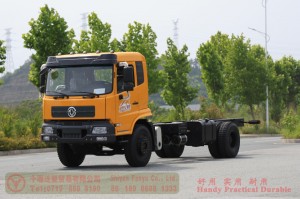 Dongfeng 4×4 Cargo Chassis—260 HP Chassis Conversion—Off-Road Cargo Chassis Export Manufacturer