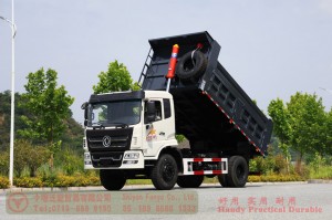 Dongfeng Flathead 4*2 Dump Truck–Dongfeng 210 HP Off-road Truck–Off-road Truck Export Manufacturer