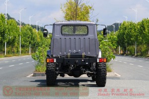 Dongfeng long head double-glass diesel truck chassis –EQ240 four-ton civilian off-road truck chassis–EQ2082 pointed Y25 off-road troop-carrying vehicle chassis