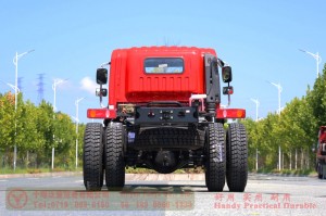 Dongfeng 4*2 flathead Fire truck Chassis–170hp diesel off-road truck Chassis–Custom Chassis Export Manufacturer