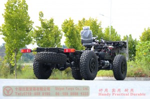 Dongfeng 4WD Armoured Vehicle Chassis–11-Ton Allison Automatic Right-drive Class III Chassis–Class III Chassis Agent Export Manufacturer