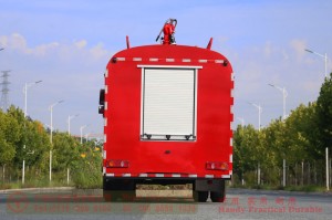 Dongfeng 4*2 Fire Truck—10m³ Fire Truck Exports—Fire Truck Modification and Manufacturing Company