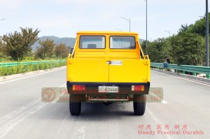4WD Iveco short head double row minivan-3 tons of small 6-passenger off-road truck-classic Iveco 2045 conversion model