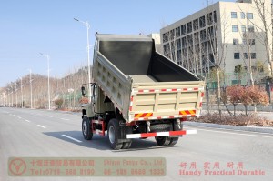 东风 4*4 尖头货车 – 东风 170 马力越野自卸车 – 东风货车出口制造商