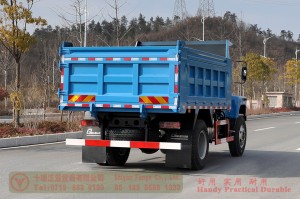 东风 4*4 尖头自卸车 – 东风 170 马力越野自卸车 – 东风货车出口制造商