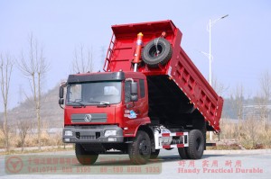 Dongfeng 210 HP Rear Dual Tire Special Off-road Truck–Dongfeng Flathead 4*2 Dump Truck–Off-road Truck Export Manufacturer