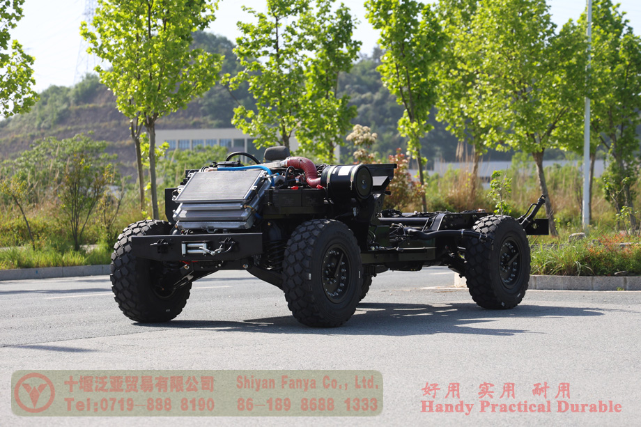 Dongfeng 6WD Armoured Vehicle Chassis–Allison Automatic Right-drive Class III Chassis–Class III Chassis Agent Export Manufacturer