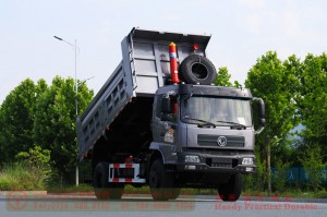 Dongfeng Flathead 4*2 Dump Truck–Dongfeng 210/266 HP Off-road Truck–Off-road Truck Export Manufacturer
