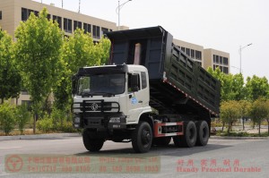 Dongfeng 340 HP Dump Truck–Dongfeng 6WD Rear Eight Tire Dump Truck–Dongfeng Off-road Truck Producing and Exporting Manufacturers