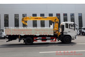 4×2 Dongfeng Truck Lifting Truck–Dongfeng 10T Truck Lifting Truck–Xugong 10T Four-section Boom Crane