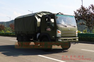 Dongfeng flat-head all-drive off-road truck–Bobcat two-and-a-half-ton diesel off-road troop carrier– Dongfeng 6*6 road transport truck