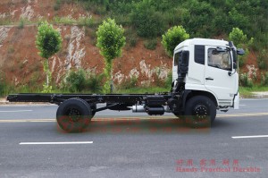 Dongfeng 4X2 high-horsepower off-road chassis–Flat-head one-and-a-half-row cargo chassis–190 hp high-power chassis
