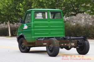 NJ2045 Small long head off-road chassis–NJ2045 Iveco 4WD conversion–Customized 4×4 short head truck for export