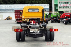 4*2 Dongfeng 140hp light truck chassis – 10 tons small diesel truck for export – customized left/right rudder commercial model small micro truck conversion plant