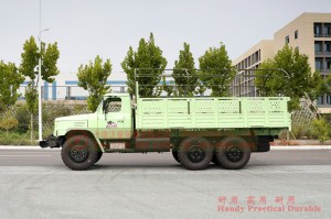 Dongfeng 6*6 Long Head Off-Road Truck – Reinforced Off-Road Transporter for Export – 6*6 Off-Road Truck with Canopy Pole Addition