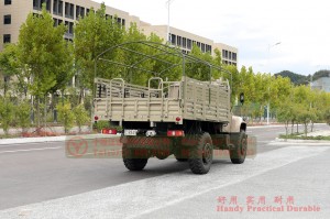 4*4 long-head off-road special vehicle chassis-4 wheel drive Dongfeng 240-tip cab chassis-Off-road truck agent export manufacturers