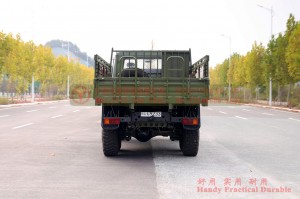 EQ2102 Dongfeng six-wheel-drive double-row off-road truck–3.5-ton flathead diesel off-road vehicle–Dongfeng 6*6 troop-carrying vehicle for civilian exports