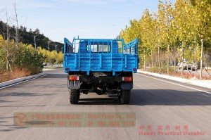 Dongfeng Classic EQ2082 6*6 ຍານພາຫະນະ Off-Road – ຍານພາຫະນະ Off-Road ສອງແກ້ວແຫຼມ – ຍານພາຫະນະທາງທະຫານ 170/190 HP Grille Face