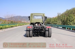 Dongfeng 6×4 off-road dump truck chassis– Dongfeng six-wheel drive 210 hp off-road vehicle chassis–Dongfeng flathead row half off-road special vehicle chassis