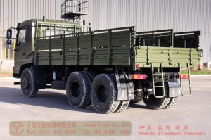 Dongfeng 210hp 6*4 off-road truck –Dongfeng one and a half row cab off-road truck–Dongfeng manual eight speed off-road truck