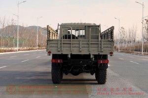 EQ2102 Dongfeng รถหกล้อขับเคลื่อนหนึ่งแถวครึ่ง - รถออฟโรดดีเซลหัวแบน 3.5 ตัน - รถบรรทุกออฟโรด Dongfeng 6 * 6 เพื่อการส่งออก