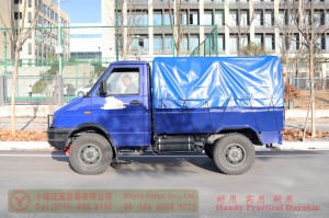 NJ2045小型长头越野卡车-定制出口4×4短头卡车-NJ2045依维柯四驱改装