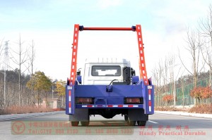 ยานพาหนะสุขาภิบาลเทศบาล Dongfeng 190 HP–4 * 2 รถบรรทุกขยะแบบสวิงอาร์ม–ผู้ผลิตยานพาหนะพิเศษของ Dongfeng