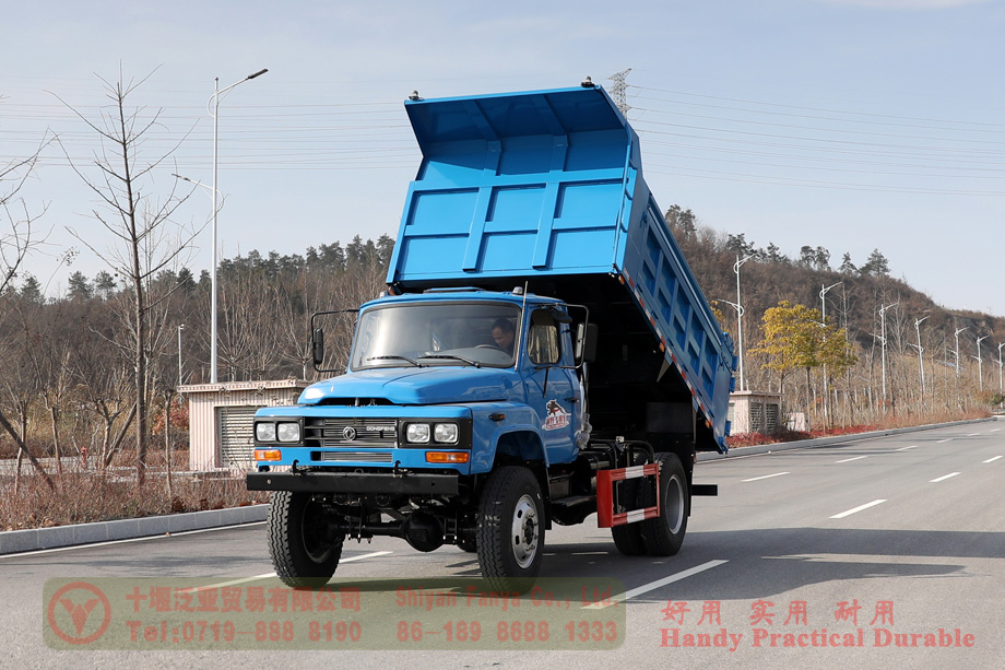 Dongfeng 4 * 4 Pointed Cargo Truck – Dongfeng 170 HP รถดัมพ์ออฟโรด – ผู้ผลิตส่งออกรถบรรทุกสินค้า Dongfeng