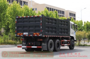 Dongfeng 340 hp cargo truck–Dongfeng six-wheel-drive rear eight-tire off-road truck–Dongfeng off-road truck agent export manufacturers