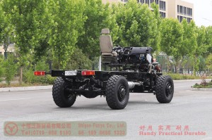 Dongfeng Automatic Class III Chassis–Cummins 300HP 4WD Class III Chassis for export–Dongfeng Class III Chassis Agency Export Manufacturer