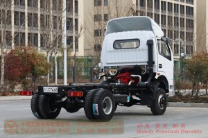 Dongfeng 4WD Refrigerated Truck Chassis – 15-party Aquatic Products Transportation Truck Chassis – 4WD Fresh Trucks for Export