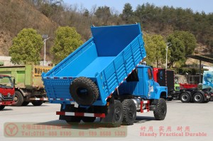 170 hp 6*6 dump truck–6WD 2.5 tons off-road truck–Off-road cargo truck for export