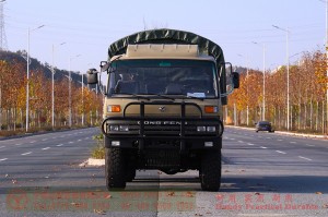 EQ2102 Dongfeng six-wheel-drive double-row truck-3.5-ton flathead diesel off-road vehicle–Dongfeng 6*6 troop-carrying vehicle for civilian exports