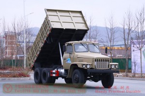 EQ2082 Six-Wheel Drive Dump Truck — Dongfeng Six-Wheel Drive Cargo Truck — Cargo Truck Export Manufacturer